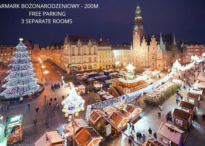 Good Morning - 100m Rynek - Netflix - Free Parking - 3 Separate - Ac Apartment